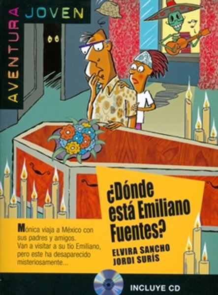 Picture of ¿DONDE ESTA EMILIANO FUENTES? - NIVEL A1 - LIBRO + CD AUDIO