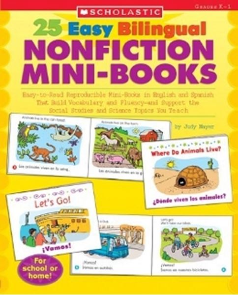 Picture of 25 EASY BILINGUAL NONFICTION MINI-BOOKS