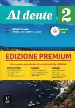 Imagem de AL DENTE 2 - LIBRO DELLO STUDENTE + ESERCIZI+CD+DVD PREMIUM