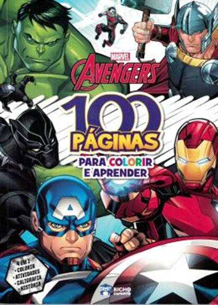Picture of 100 PAGINAS PARA COLORIR - VINGADORES